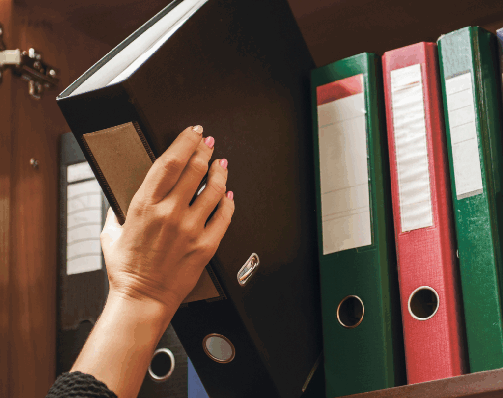 Dust off the binder